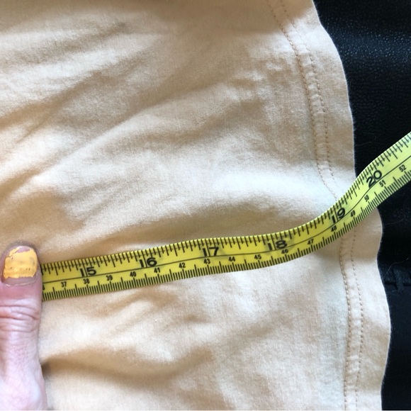 Express Baby Tee in Sherbet Crème Color - Picture 3 of 4